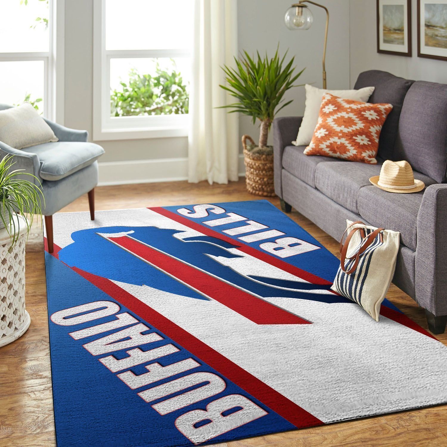 Amazon Buffalo Bills Living Room Area Rug