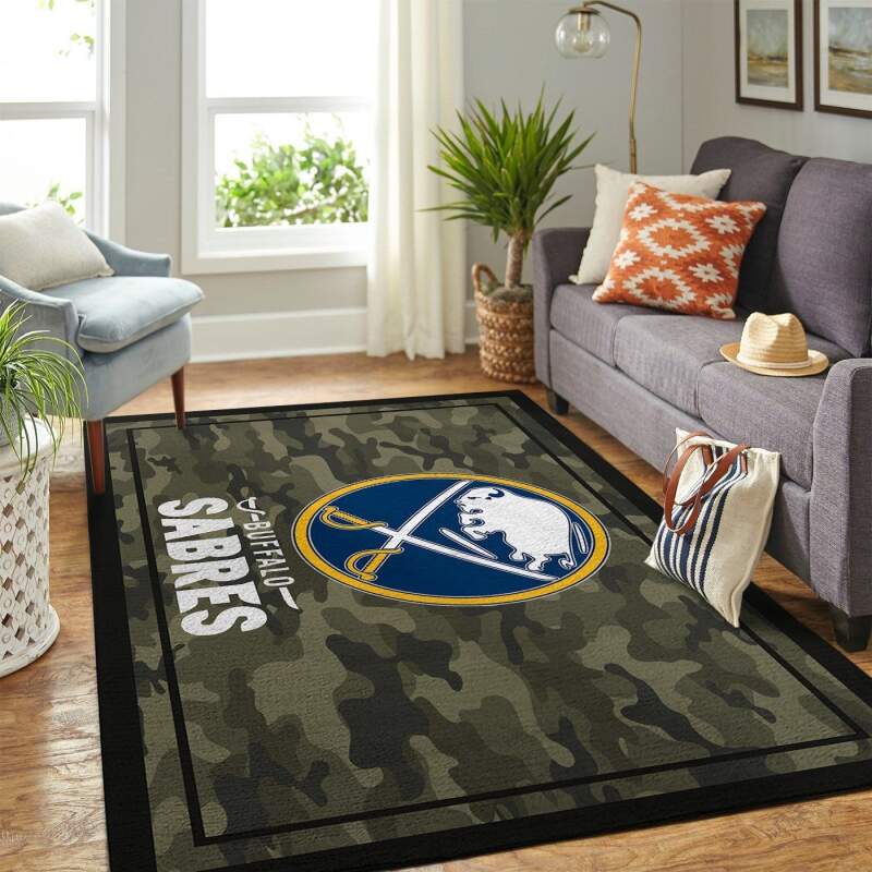 Amazon Buffalo Sabres Living Room Area Rug