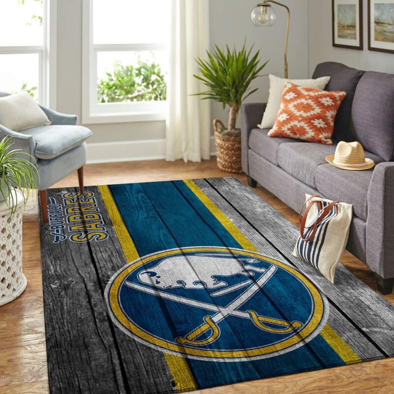 Amazon Buffalo Sabres Living Room Area Rug