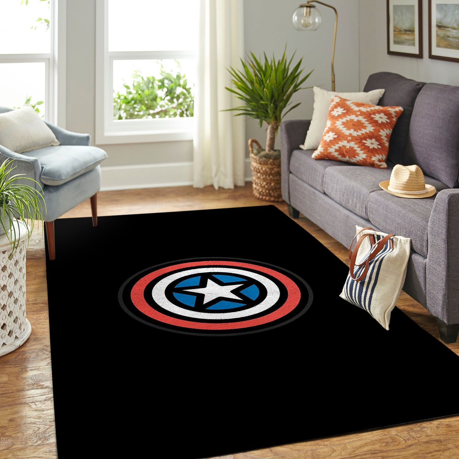 Amazon Captain America Living Room Area Rug 9 Amazon Captain America Living Room Area Rug