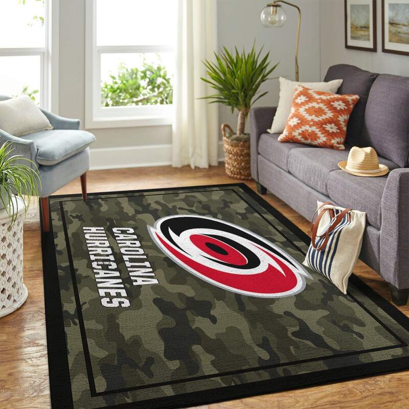 Amazon Carolina Hurricanes Living Room Area Rug