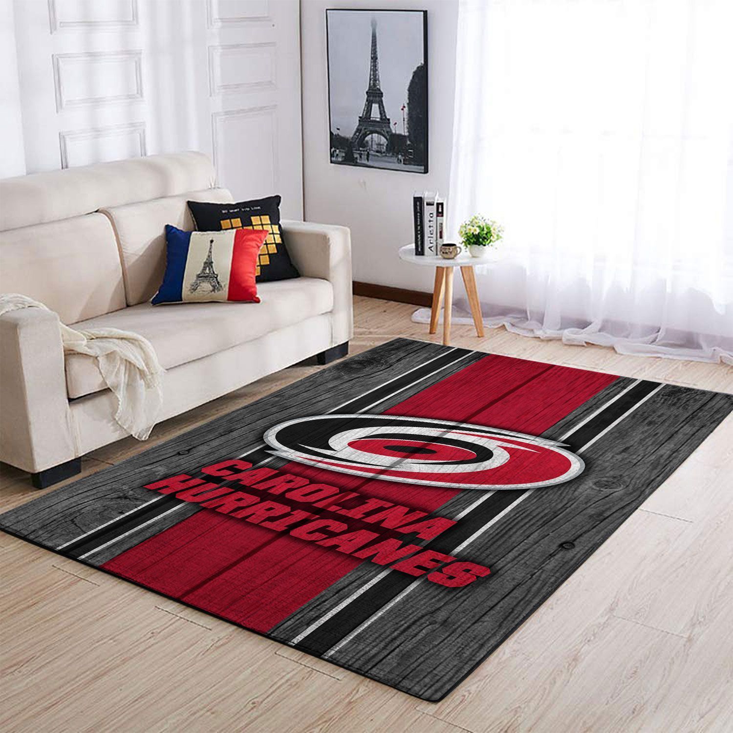 Amazon Carolina Hurricanes Living Room Area Rug