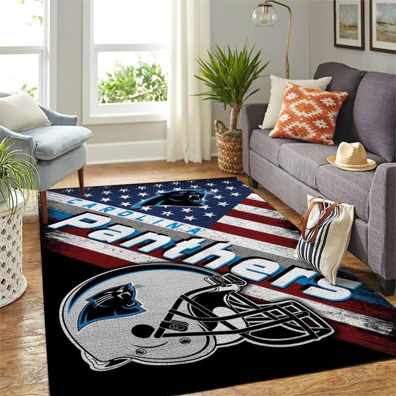 Amazon Carolina Panthers Living Room Area Rug