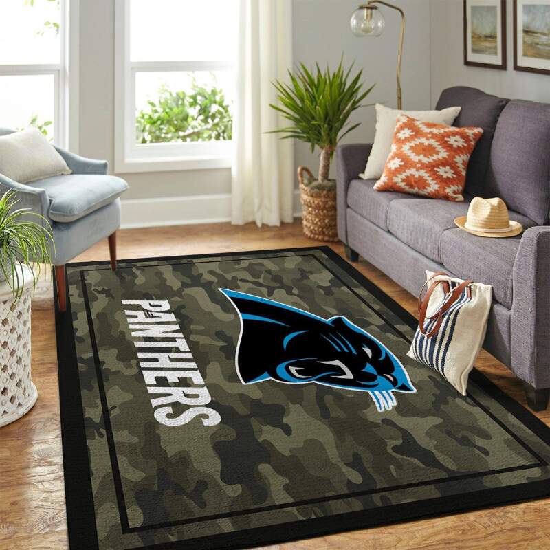 Amazon Carolina Panthers Living Room Area Rug