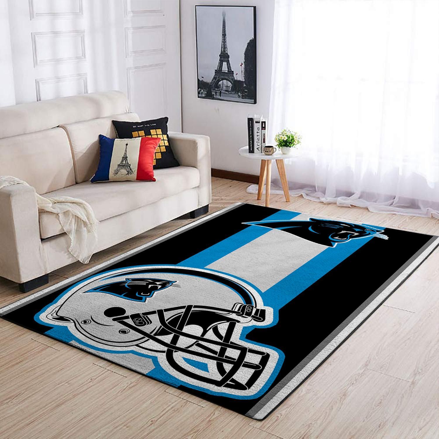 Amazon Carolina Panthers Living Room Area Rug