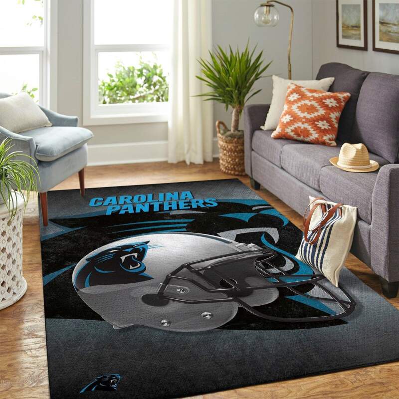 Amazon Carolina Panthers Living Room Area Rug