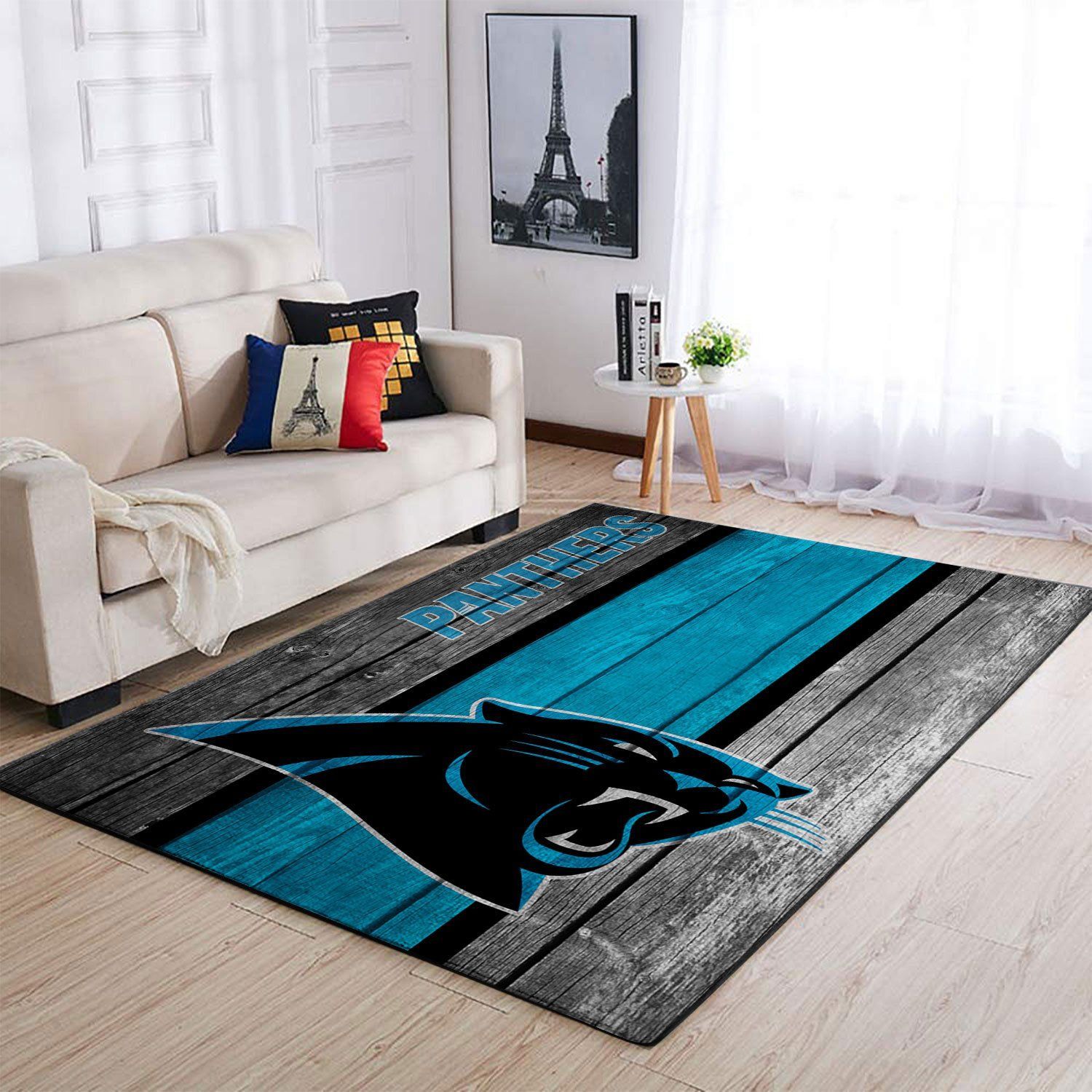 Amazon Carolina Panthers Living Room Area Rug