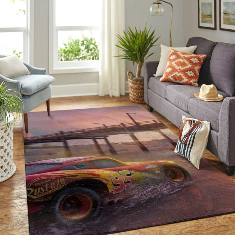 Amazon Cars-disney Movie Living Room Area Rug