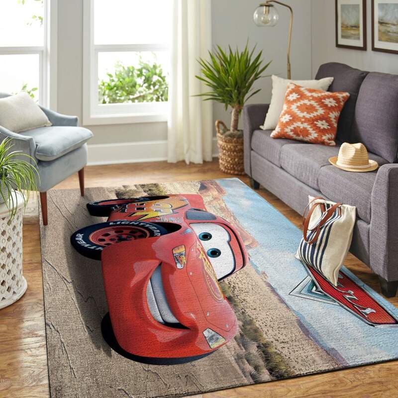 Amazon Cars-disney Movie Living Room Area Rug