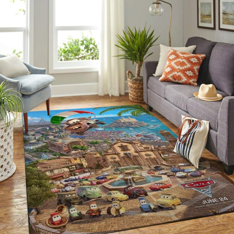 Amazon Cars-disney Movie Living Room Area Rug