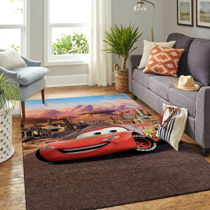 Amazon Cars-disney Movie Living Room Area Rug