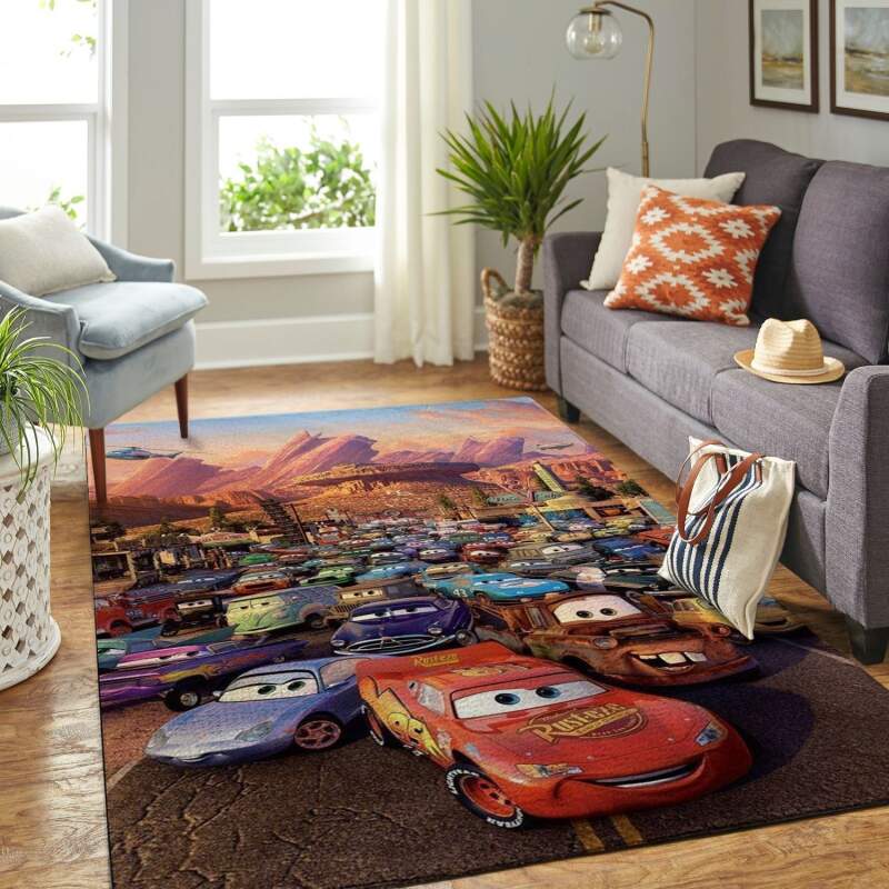 Amazon Cars-disney Movie Living Room Area Rug