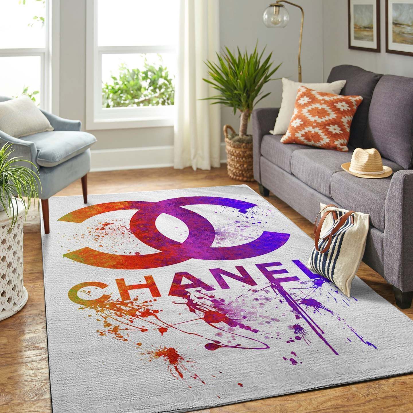 Amazon Chanel Living Room Area Rug