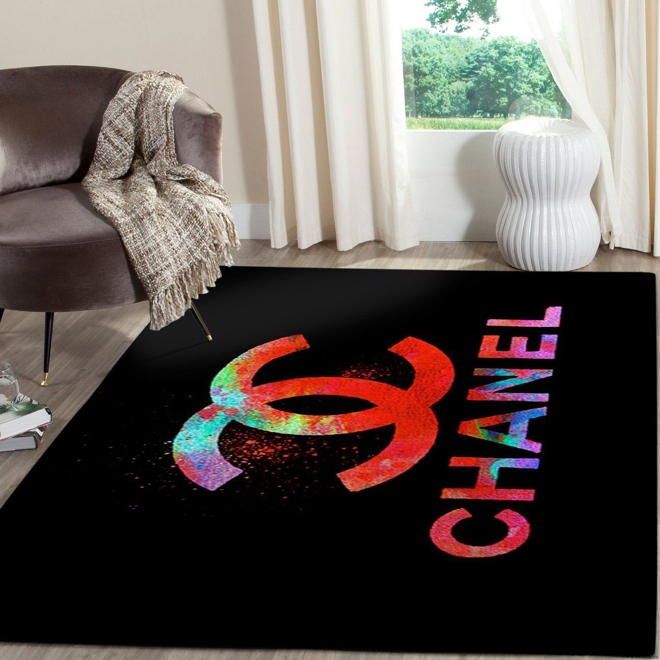 Amazon Chanel Living Room Area Rug