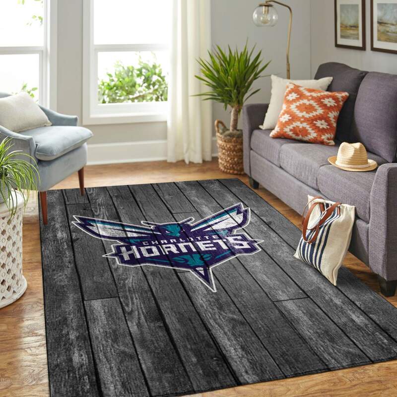 Amazon Charlotte Hornets Living Room Area Rug
