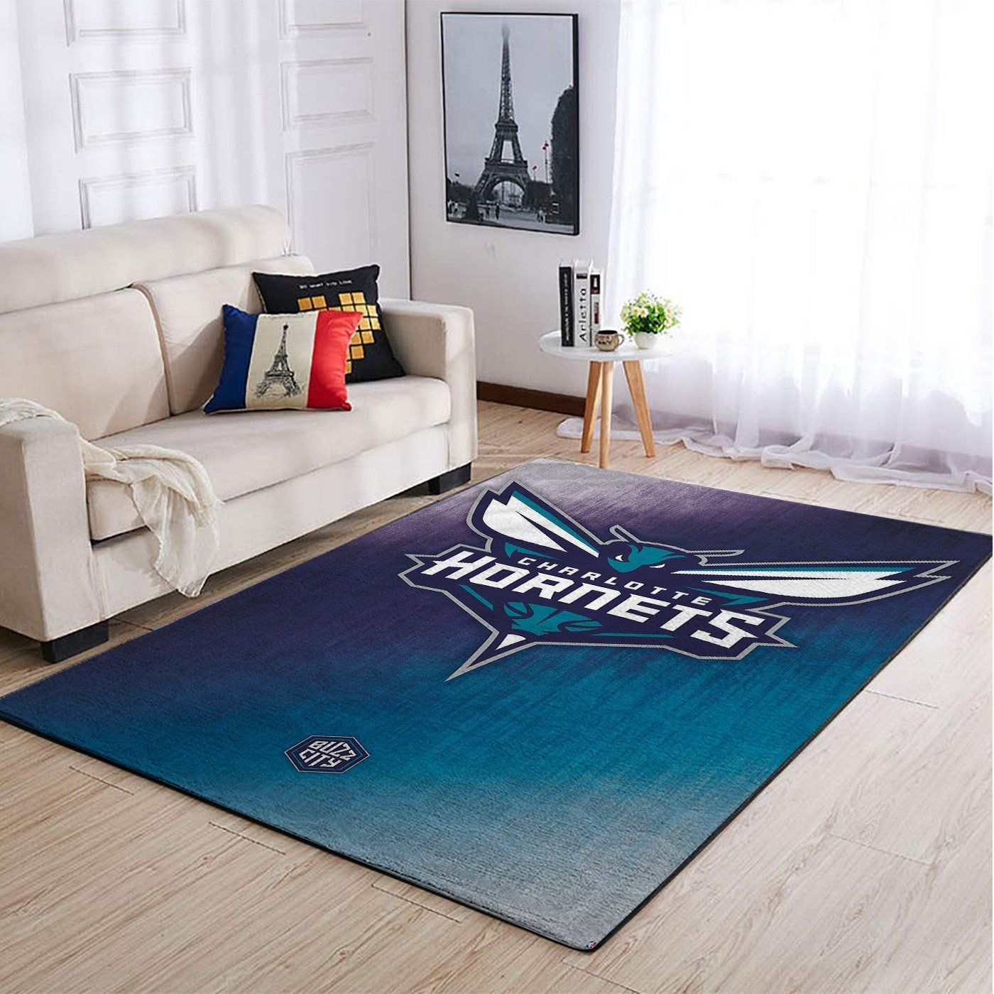 Amazon Charlotte Hornets Living Room Area Rug
