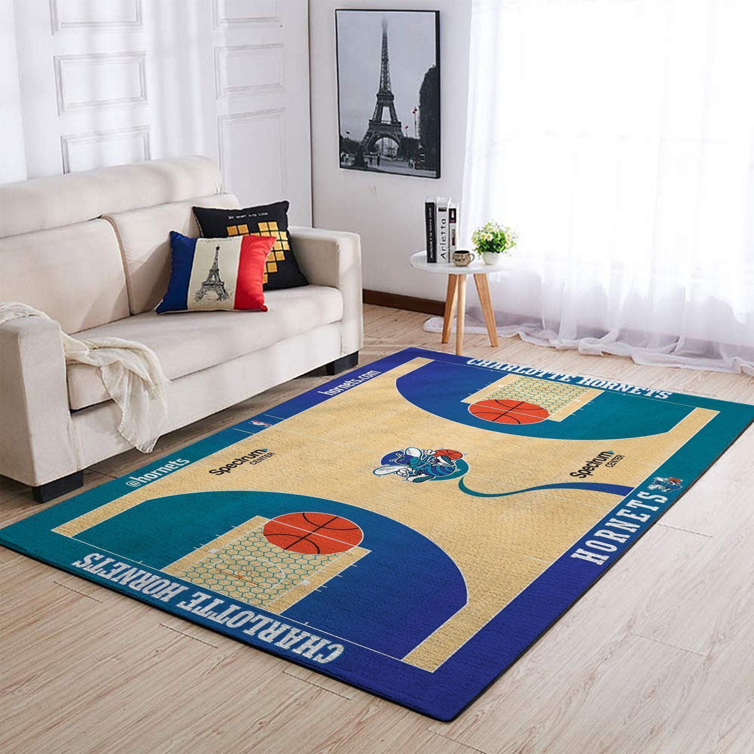 Amazon Charlotte Hornets Living Room Area Rug