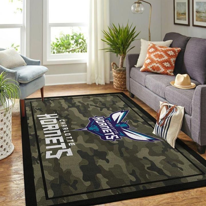 Amazon Charlotte Hornets Living Room Area Rug