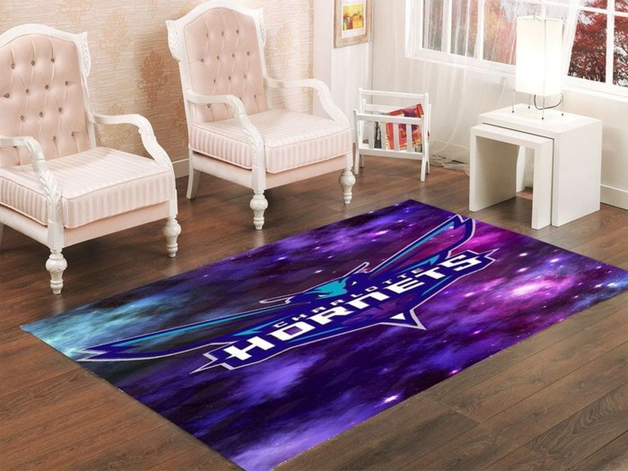 Amazon Charlotte Hornets Living Room Area Rug