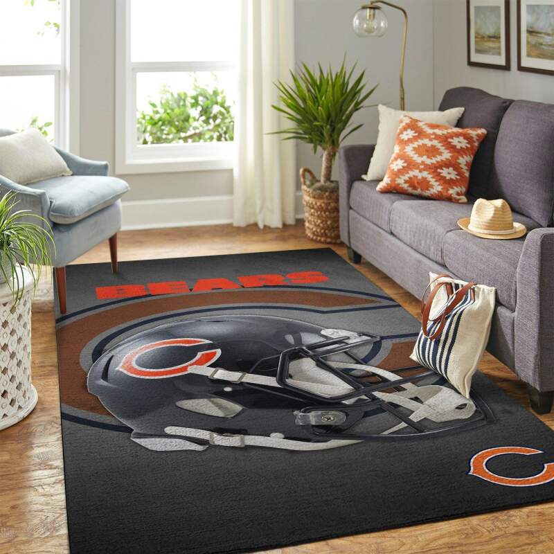 Amazon Chicago Bears Living Room Area Rug