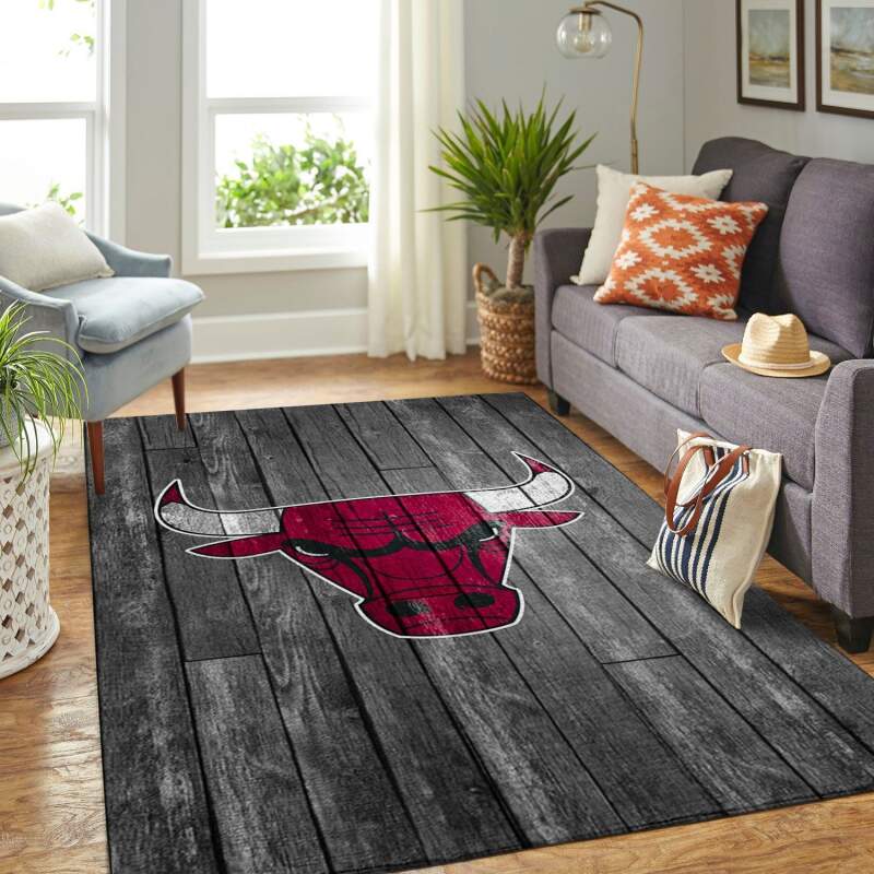 Amazon Chicago Bulls Living Room Area Rug