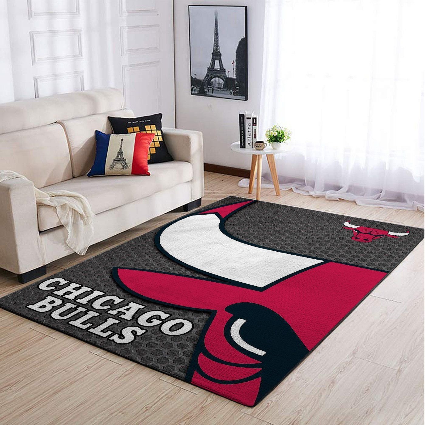 Amazon Chicago Bulls Living Room Area Rug