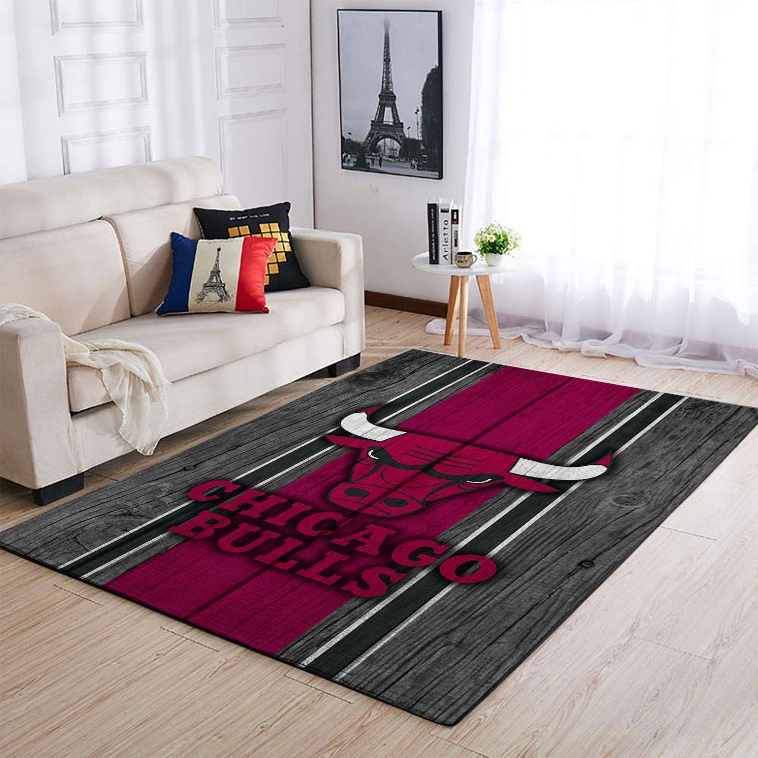 Amazon Chicago Bulls Living Room Area Rug