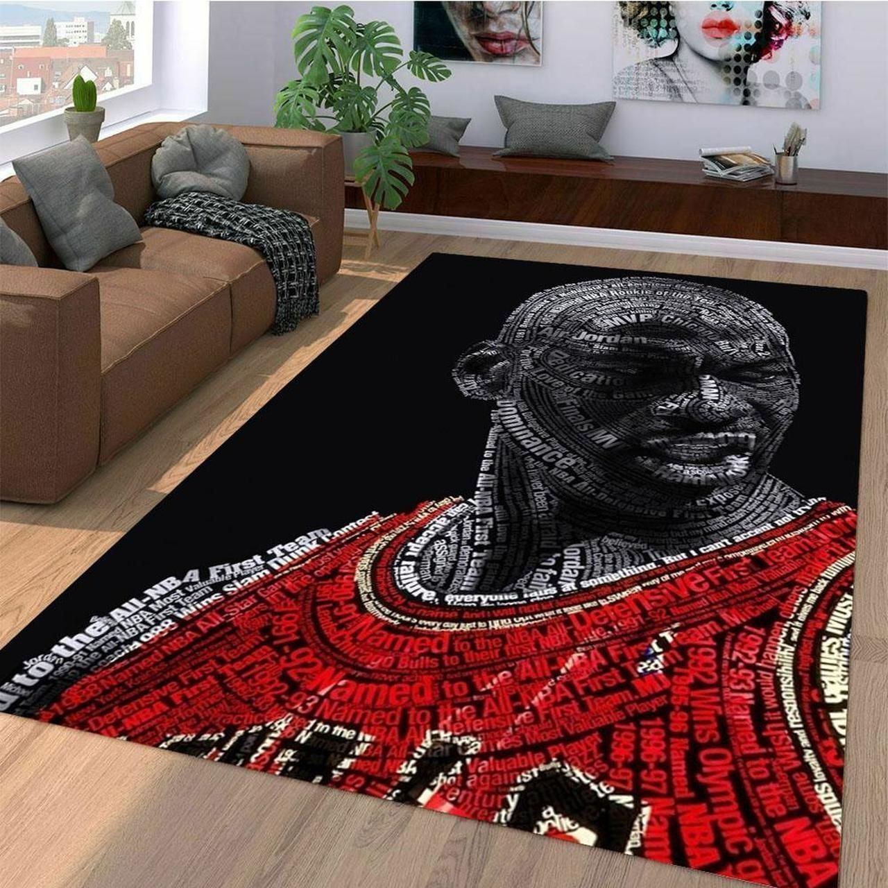 Amazon Chicago Bulls Living Room Area Rug