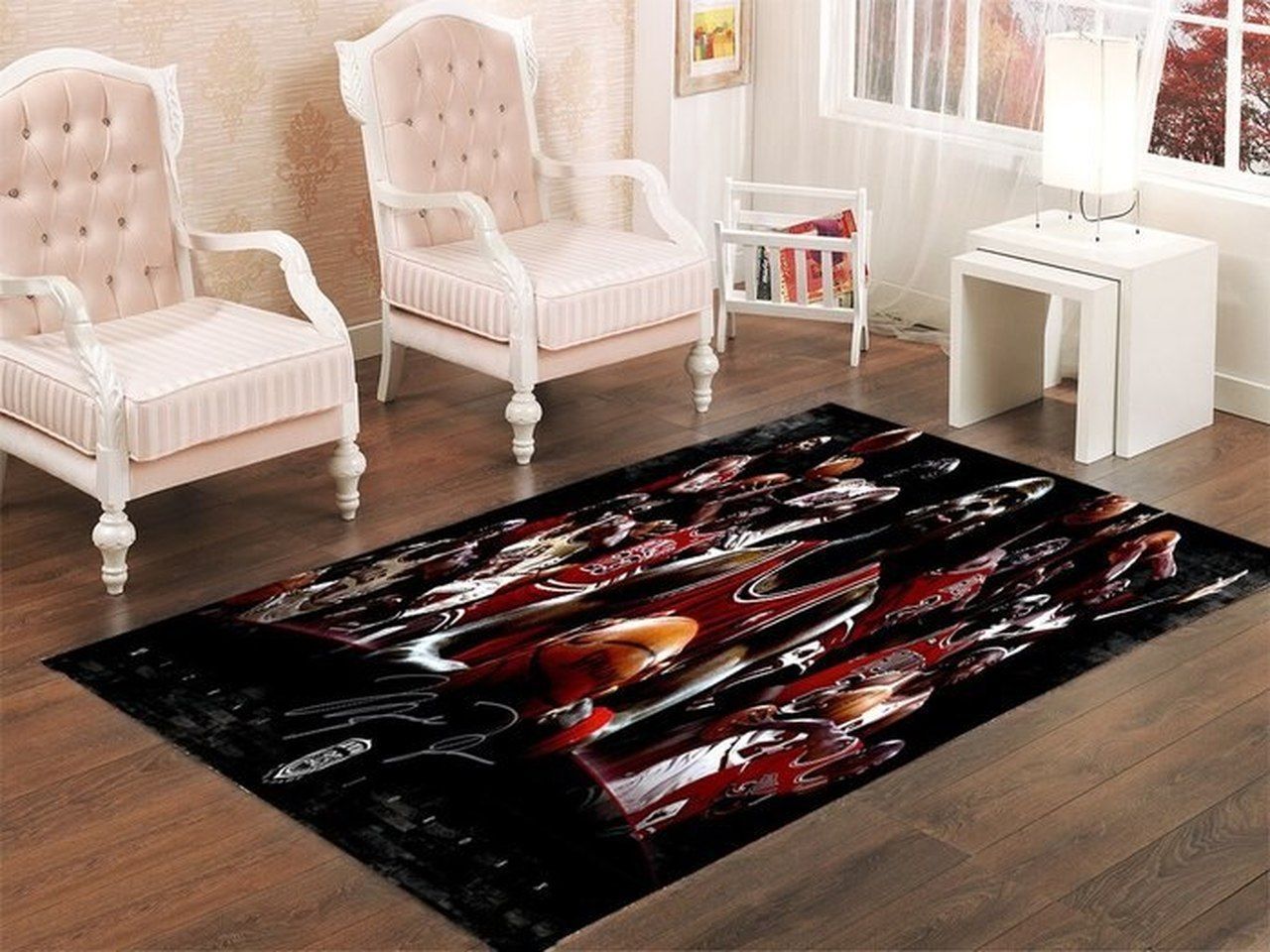 Amazon Chicago Bulls Living Room Area Rug