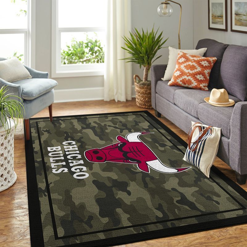 Amazon Chicago Bulls Living Room Area Rug