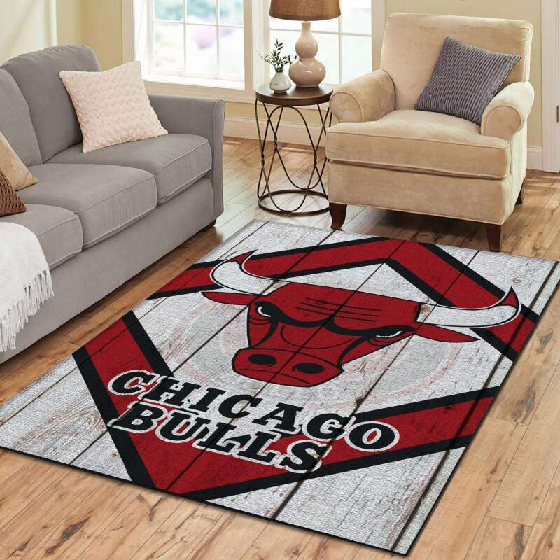 Amazon Chicago Bulls Living Room Area Rug