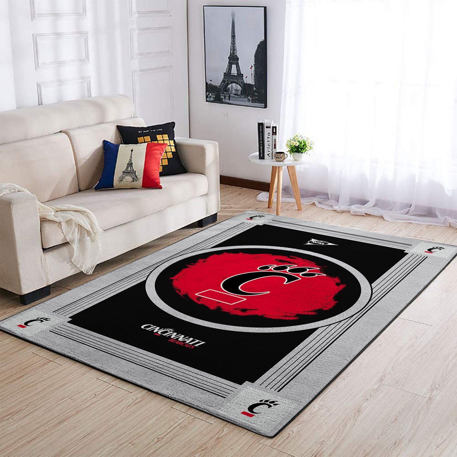 Amazon Cincinnati Bearcats Living Room Area Rug