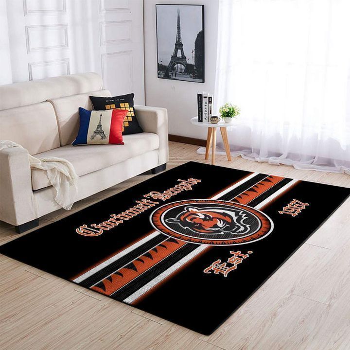 Amazon Cincinnati Bengals Living Room Area Rug 1 Amazon Cincinnati Bengals Living Room Area Rug