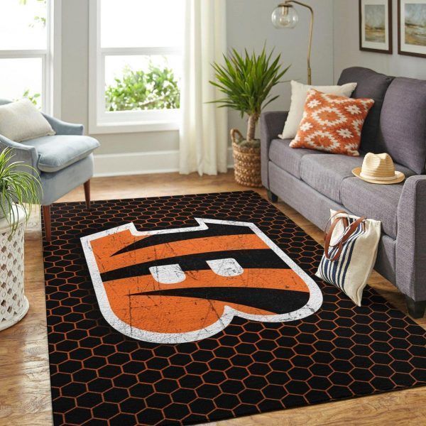 Amazon Cincinnati Bengals Living Room Area Rug