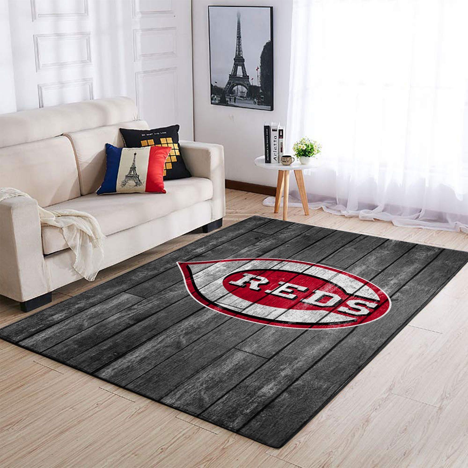 Amazon Cincinnati Reds Living Room Area Rug