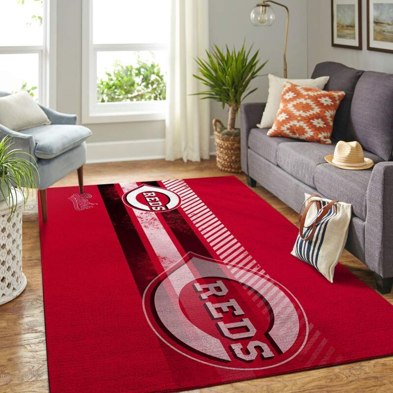 Amazon Cincinnati Reds Living Room Area Rug