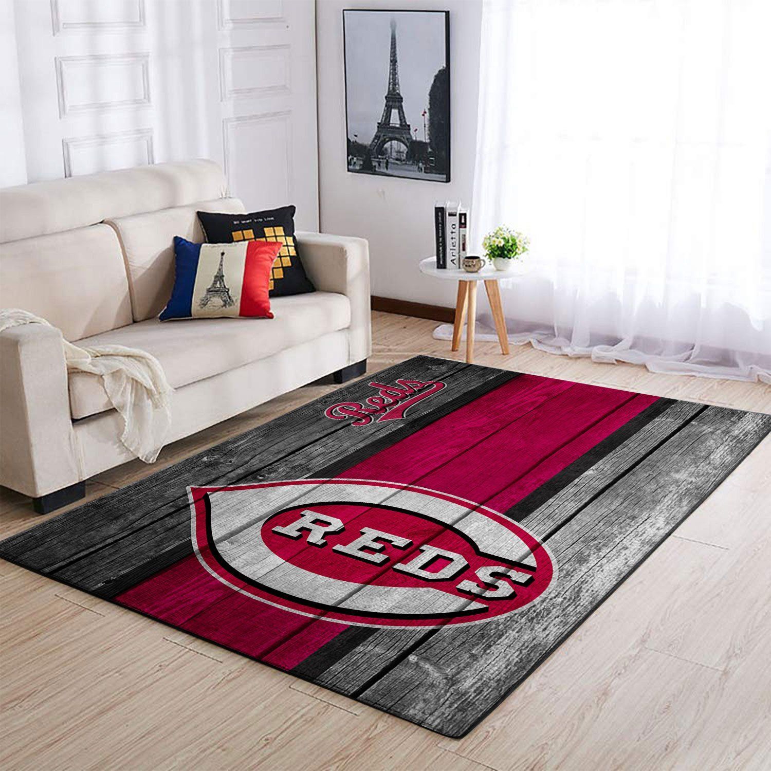 Amazon Cincinnati Reds Living Room Area Rug