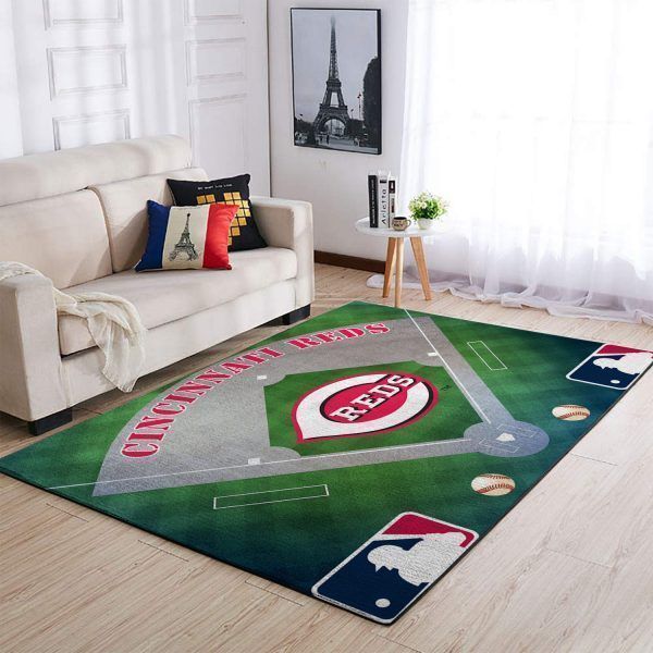 Amazon Cincinnati Reds Living Room Area Rug