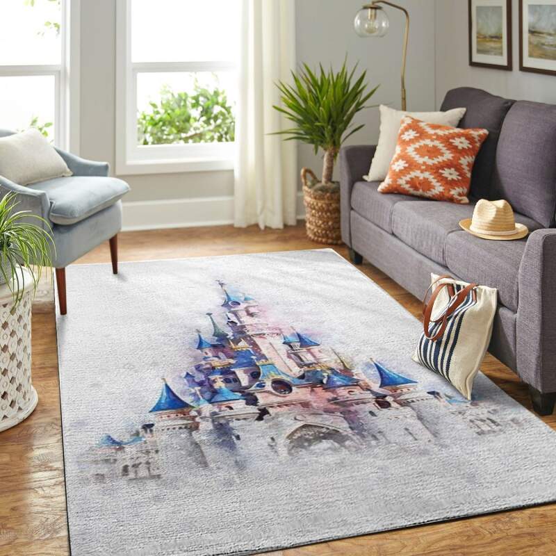 Amazon Cinderella Castle Living Room Area Rug