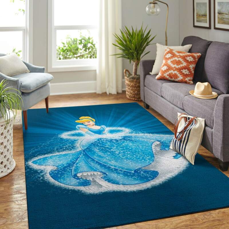 Amazon Cinderella In Beautiful Dress Living Room Area Rug