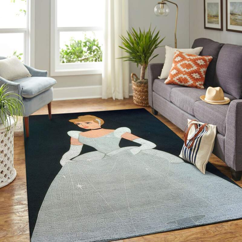 Amazon Cinderella In Beautiful Dress Living Room Area Rug