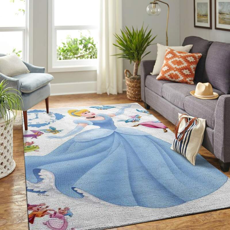 Amazon Cinderella In Blue Dress Living Room Area Rug 4 Amazon Cinderella In Blue Dress Living Room Area Rug