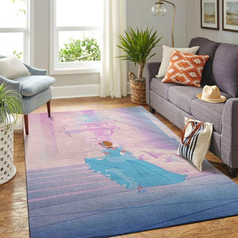 Amazon Cinderella Princess Living Room Area Rug