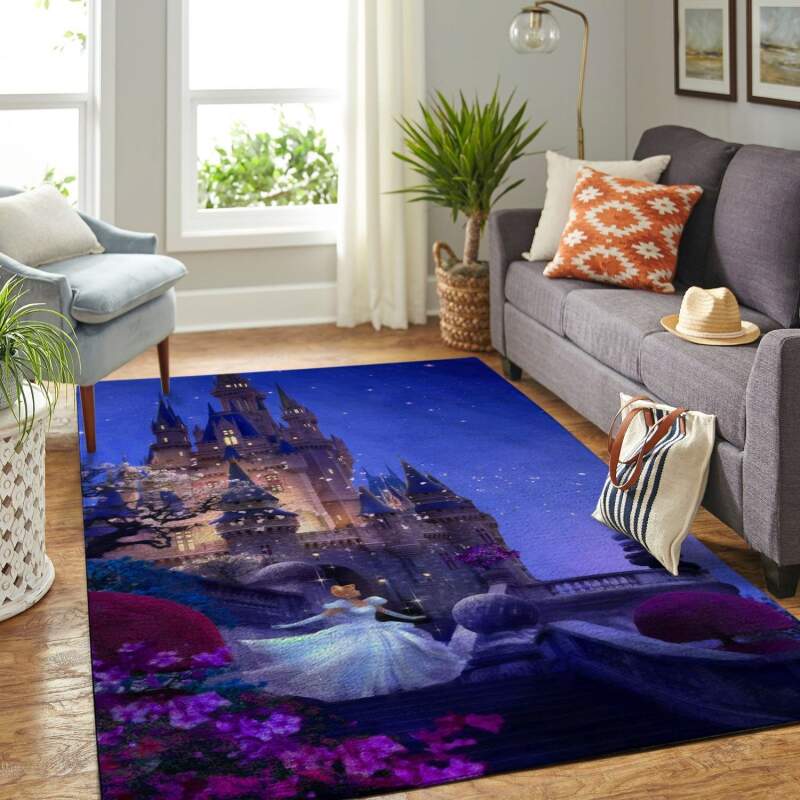 Amazon Cinderella Princess Living Room Area Rug