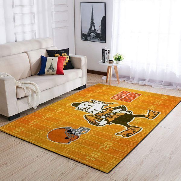 Amazon Cleveland Browns Living Room Area Rug
