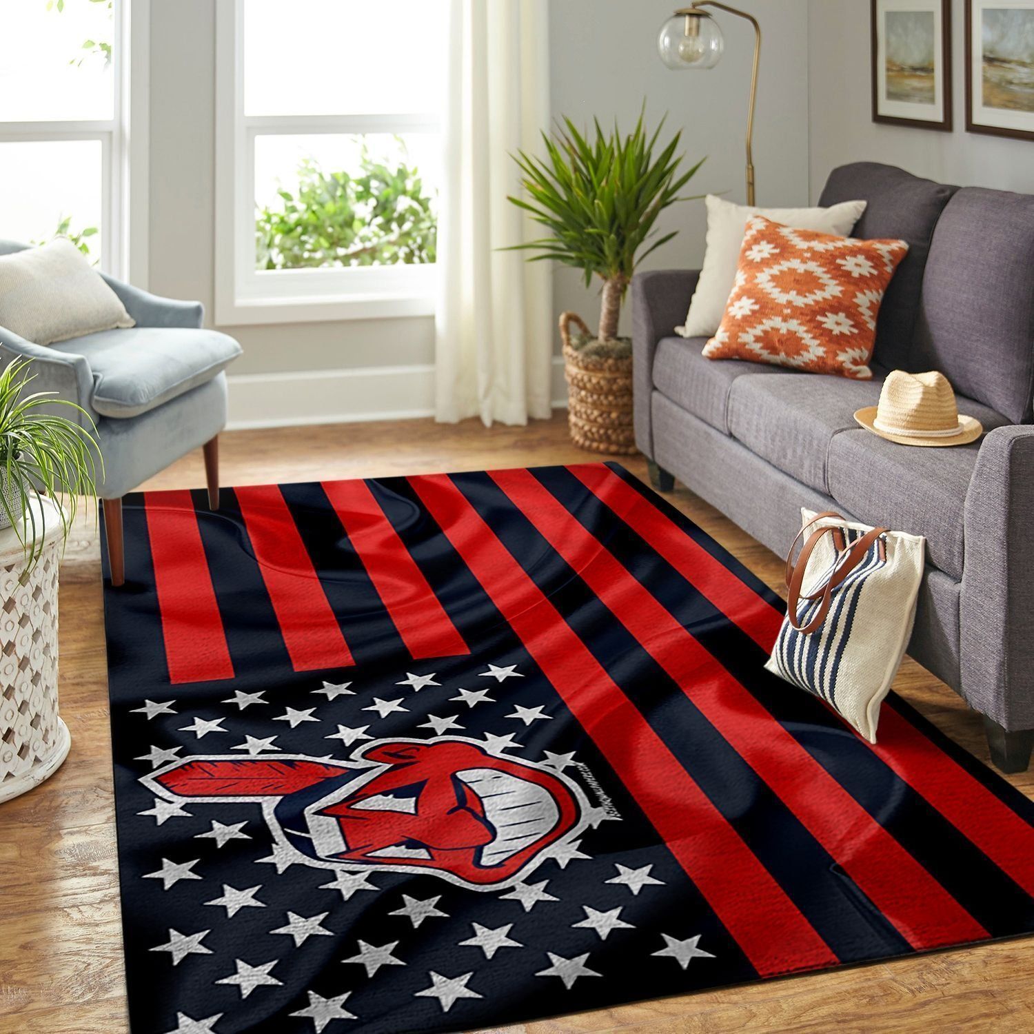 Amazon Cleveland Indians Living Room Area Rug