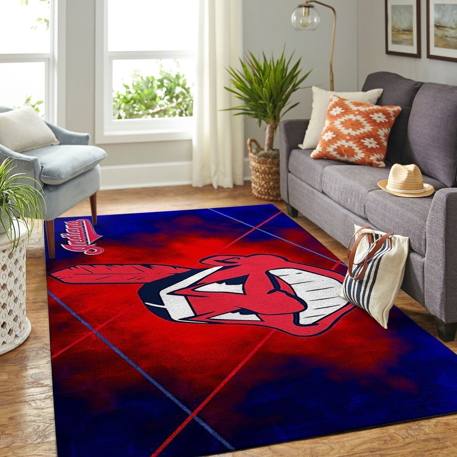Amazon Cleveland Indians Living Room Area Rug
