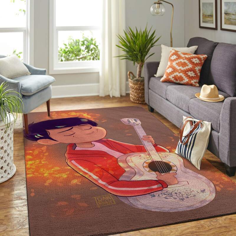 Amazon Coco Disney Movie Living Room Area Rug