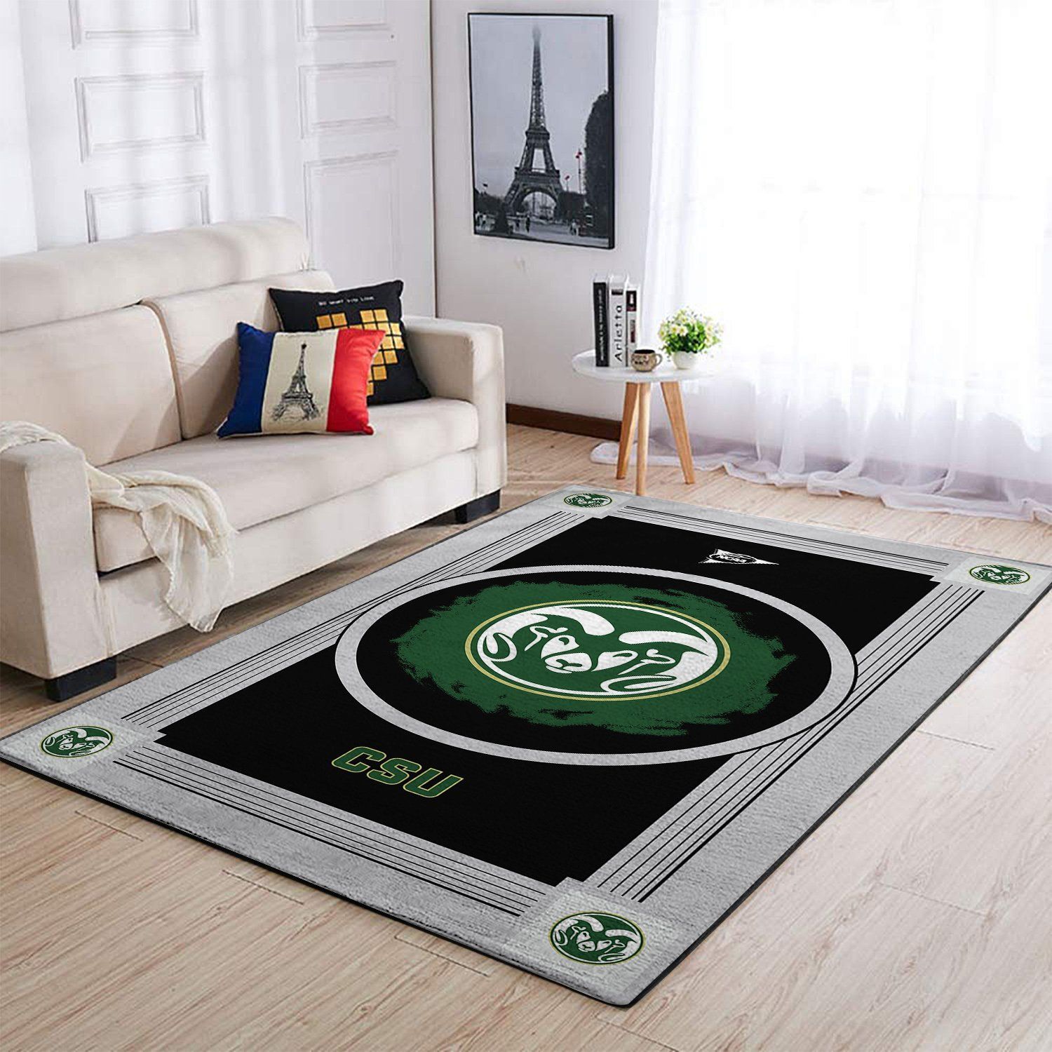 Amazon Colorado State Rams Living Room Area Rug