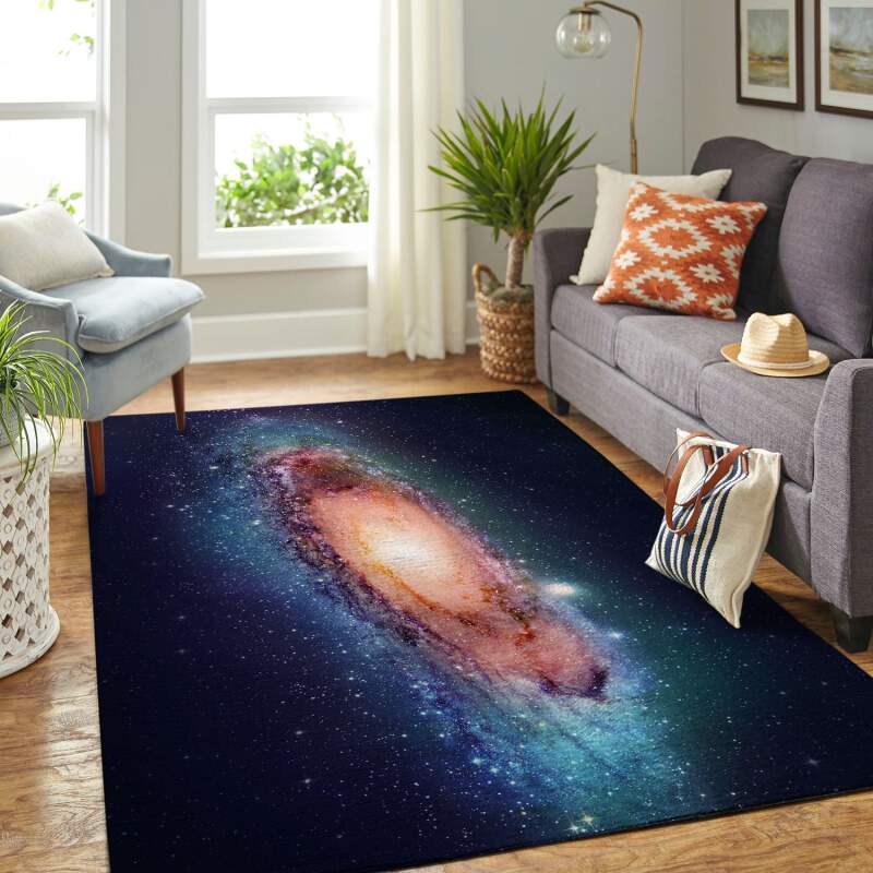 Amazon Colorful Galaxy Living Room Area Rug
